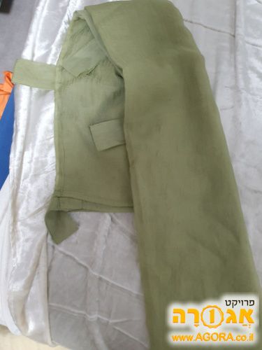 זוג וילונות.ירוק.שקוף