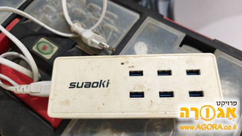 מטען USB שש כניסות של Suaoki