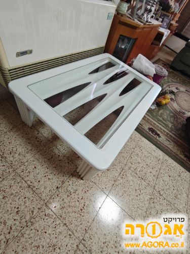 שולחן סלון 80 על 120