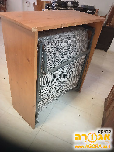 מיטה מתקפלת שידה
