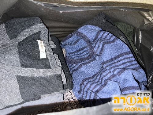 שקית בגדי גברים