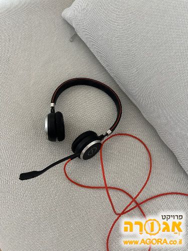 אוזניות jabra עם מיקרופון
