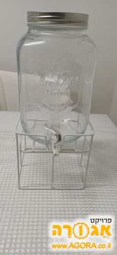 מתקן זכוכית למים קרים