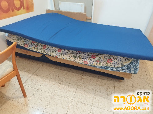 2 מזרוני ספוג פולירון זוגיים דקים 8 ס"מ