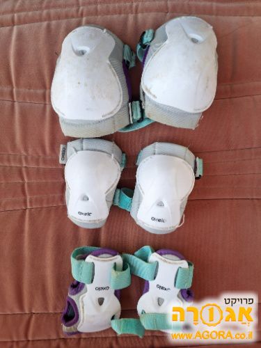קסדה ומגינים לילדה 6-7