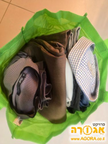 בגדי גבר מידה m-l