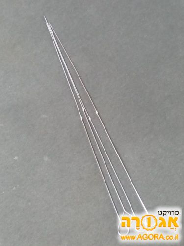 4 שיפודי מתכת למנגל