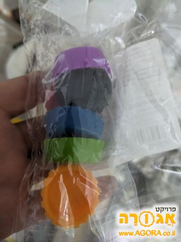 פקקי מכסי סיליקון לבקבוקי זכוכית