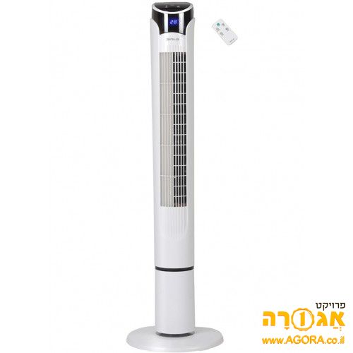 שלט למאוורר עמוד