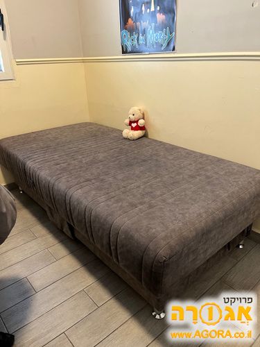 מיטת יחיד גודל מטר על שתי מטר