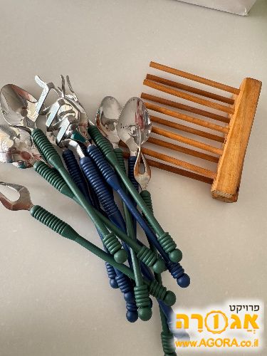 סט כלים להגשת פסטה ארוכה