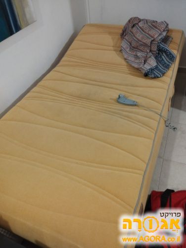 מיטה מתכווננת חשמלית למסירה בנחשון