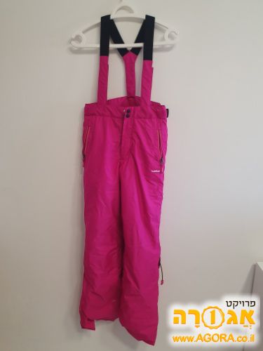 מכנס סקי של דקטלון. ורוד. ילדים