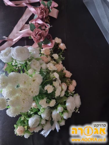 פרחים לקישוט רכב כלה