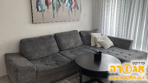 סלון פינתי עם שיזלון