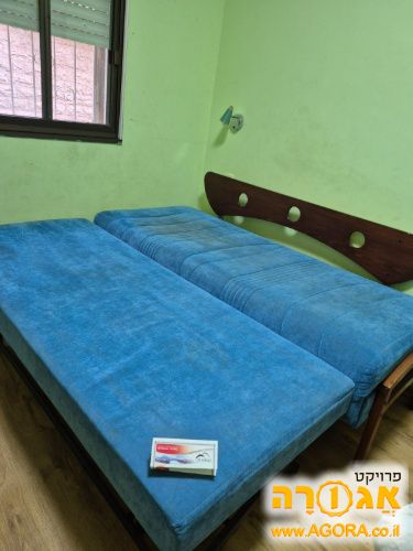 מיטת נוער נפתחת עם ארגז מצעים