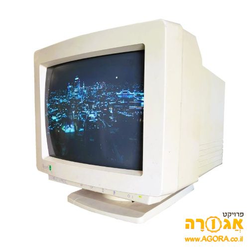 מסך מחשב ישן crt
