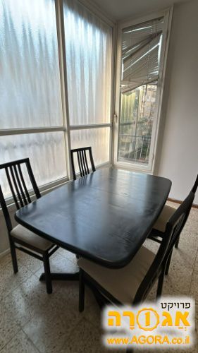 שולחן אוכל+6 כיסאות+2 שידות