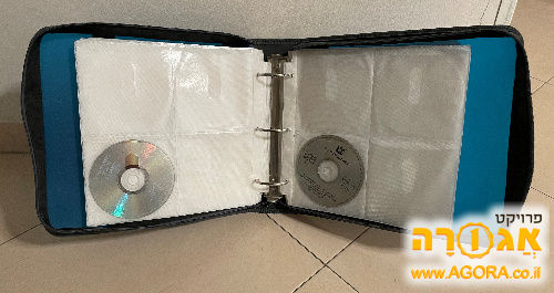 תיק גמיש לאכסון תקליטורים CD