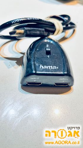 מפצל בורר HDMI עם מתג בחירה