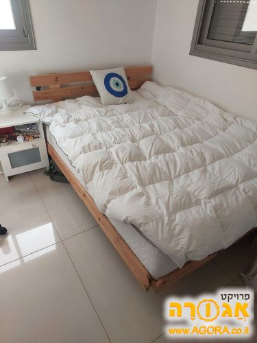 מיטה זוגית +מזרון