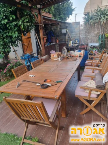 שולחן גינה