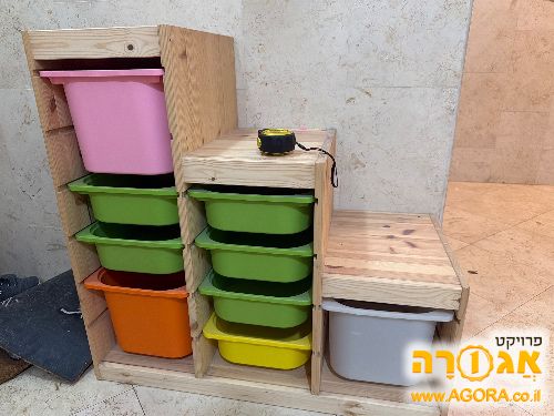 שידה לצעצועים ואביזרים לילדים