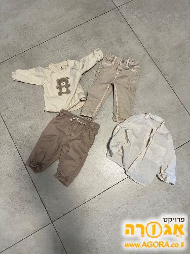 בגדים לתינוק 4-6 חודשים