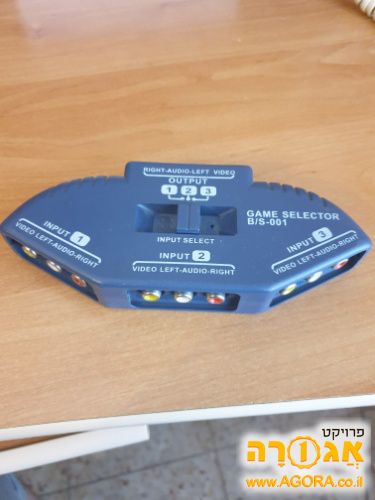 מפצל לכבלים עם חיבור בננות