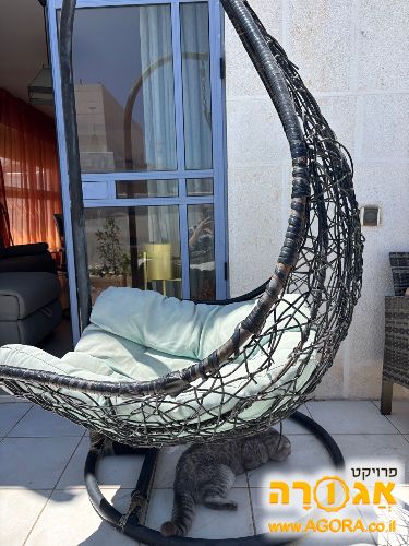 נדנדה ערסל למרפסת