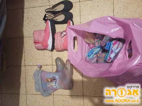 נעליים לילדה בעיקר מידה 27