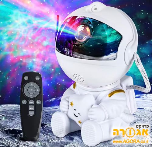 רובוט קטן שעושה חלל בחושך