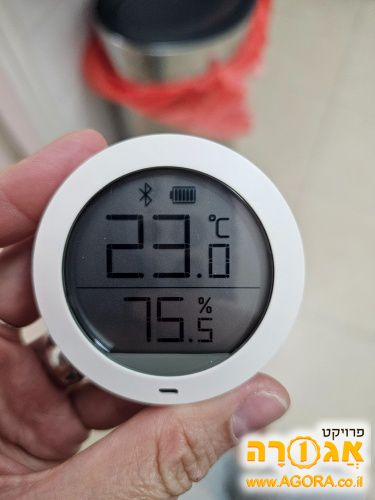 מד טמפרטורה ולחות קטן