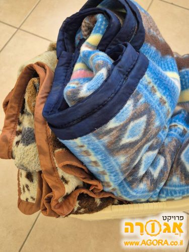 שמיכות צמר זוגיות
