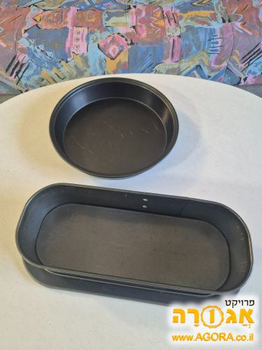 2 תבניות לעוגה