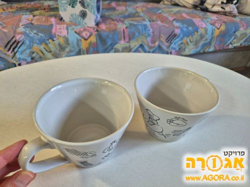 2 ספלים למרק