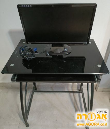 מסך 20 אינץ' ושולחן מחשב