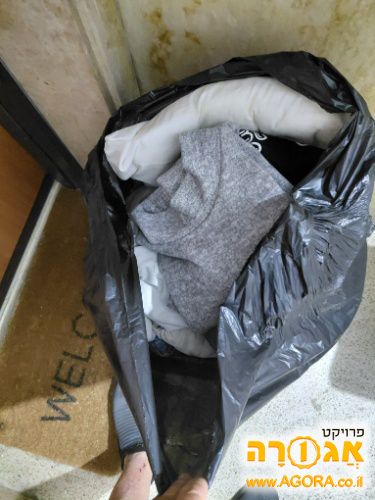 שקית מלאה בגדי ילדים מידות 10 12 בנים/ב