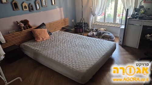 מיטה נמוכה אורטופדית 140 על 190