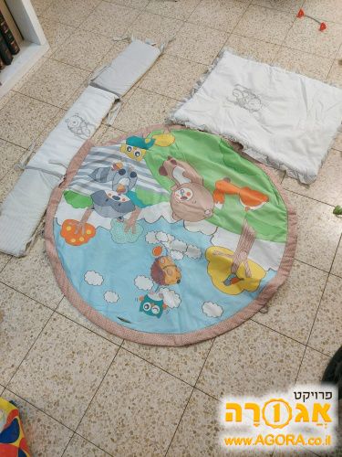 שקית עם מגני ראש לעריסה