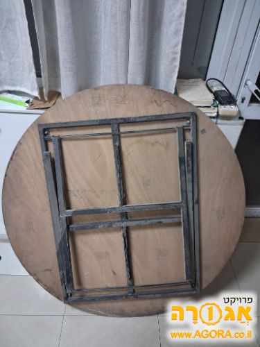 שולחן אירועים עגול מתקפל