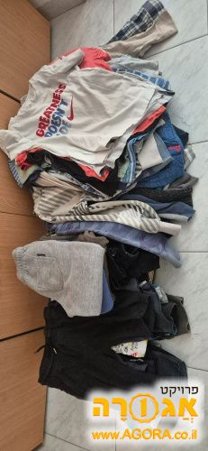 כמות בגדים לילד בגיל 6 בערך