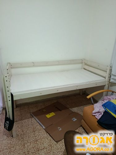 מיטה גובה מטר