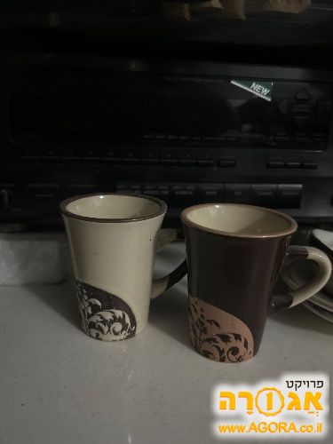 זוג כוסות לאספרסו