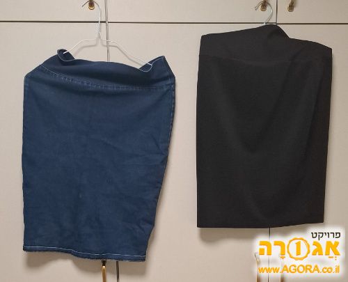 חצאית בסיס וחצאית ג'ינס