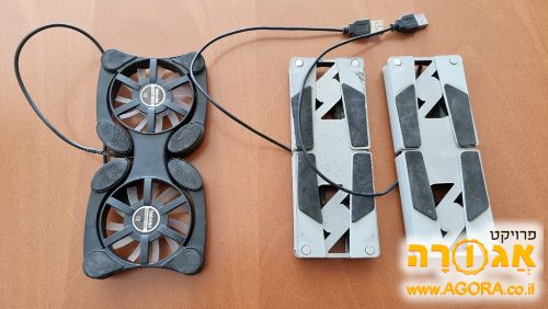 מאווררים מתחת ללפטופ