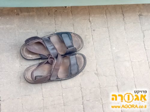 סנדלי טבע נאות מידה 44 חום