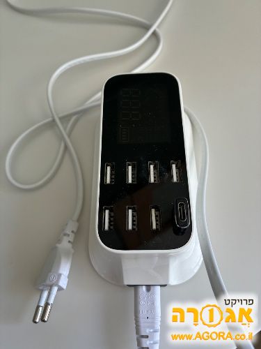 מטען 8 שקעי usb