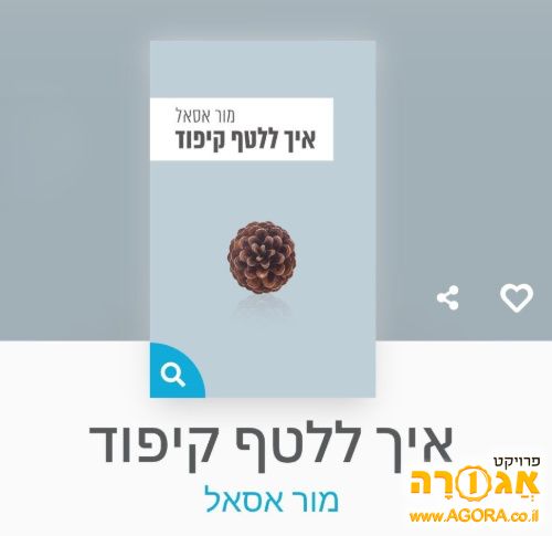 הספר 'איך ללטף קיפוד' / מור אסאל