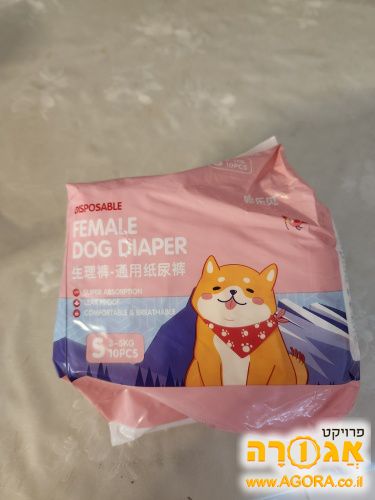 חיתולים לכלבה